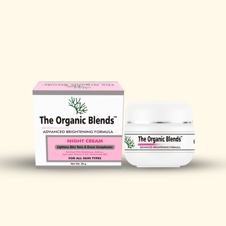 The Organic Blends Advanced Brightening Anti-Aging Night Cream