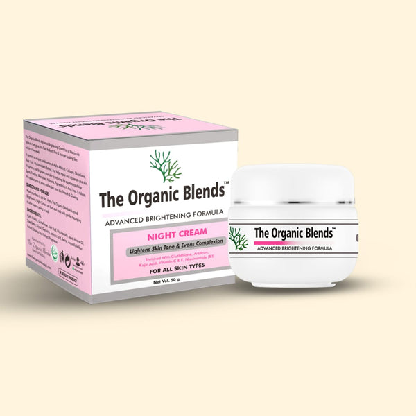 The Organic Blends Advanced Brightening Anti-Aging Night Cream