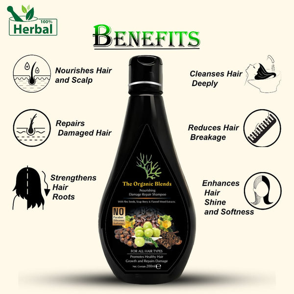 The Organic Blends Nourishing Damage Repair Shampoo