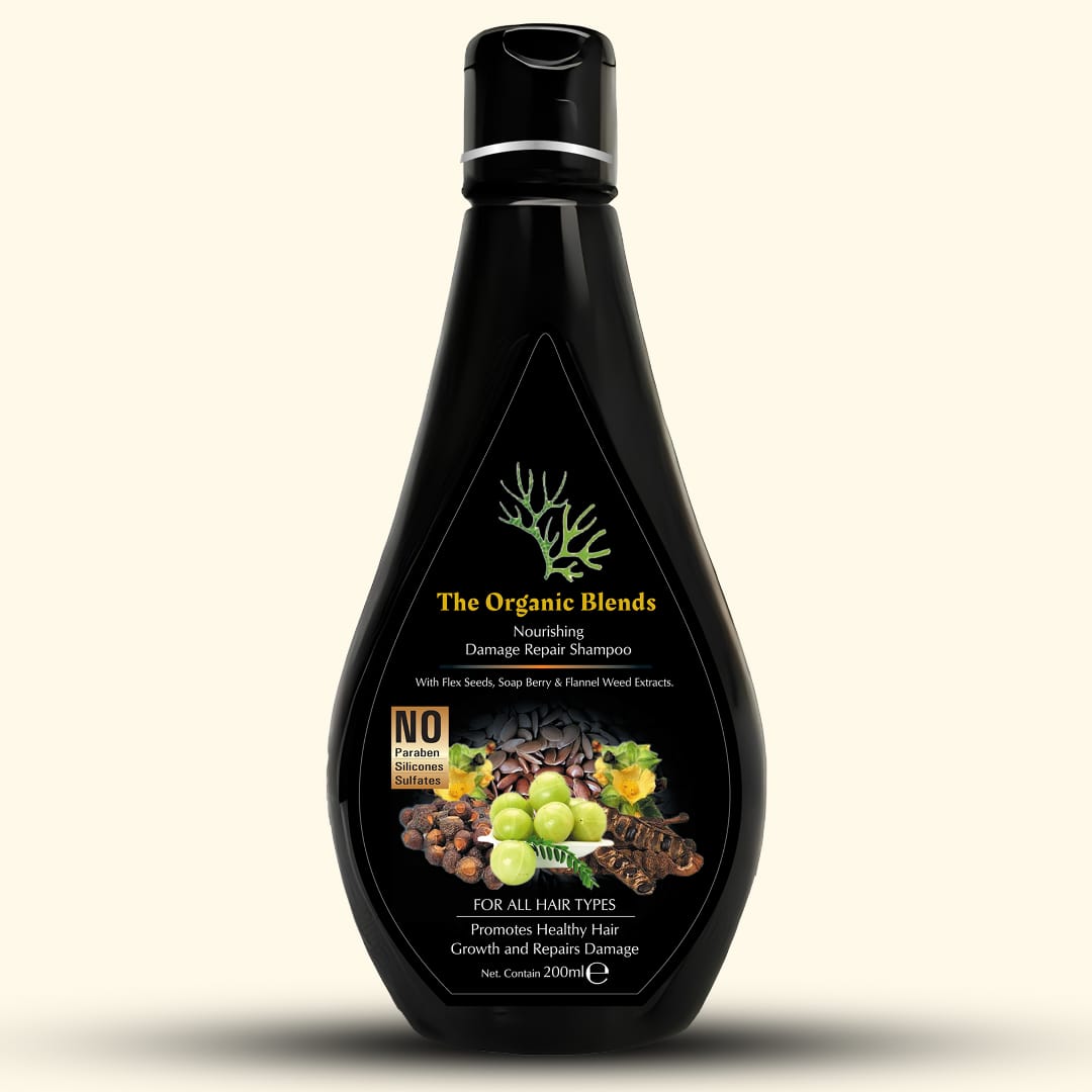 The Organic Blends Pack of Cream, Oil and Shampoo